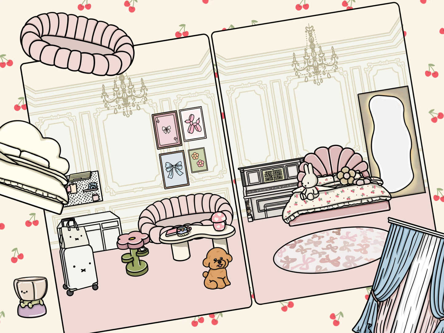 Coquette Diaries Printable Template (Digital PDF only)