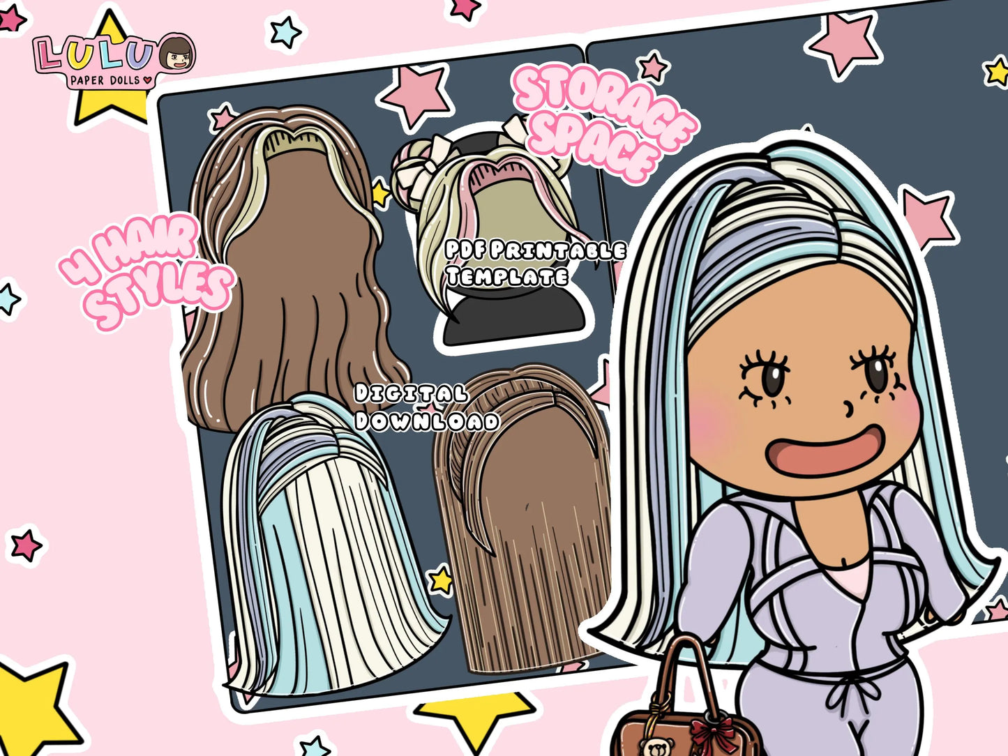 Fairy High Printable Template