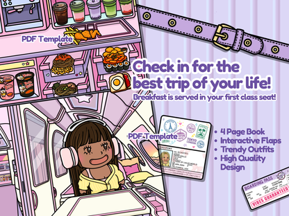 Air Lulu Printable Template (Digital PDF Only)